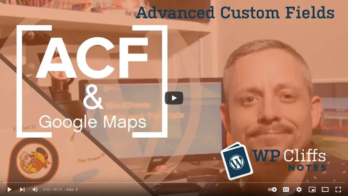 ACF Map field integration, video cover
