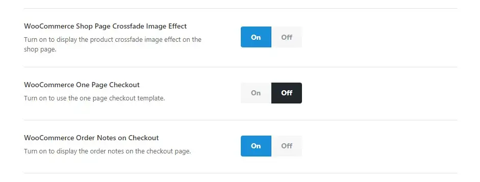 one-page checkout switch in avada theme